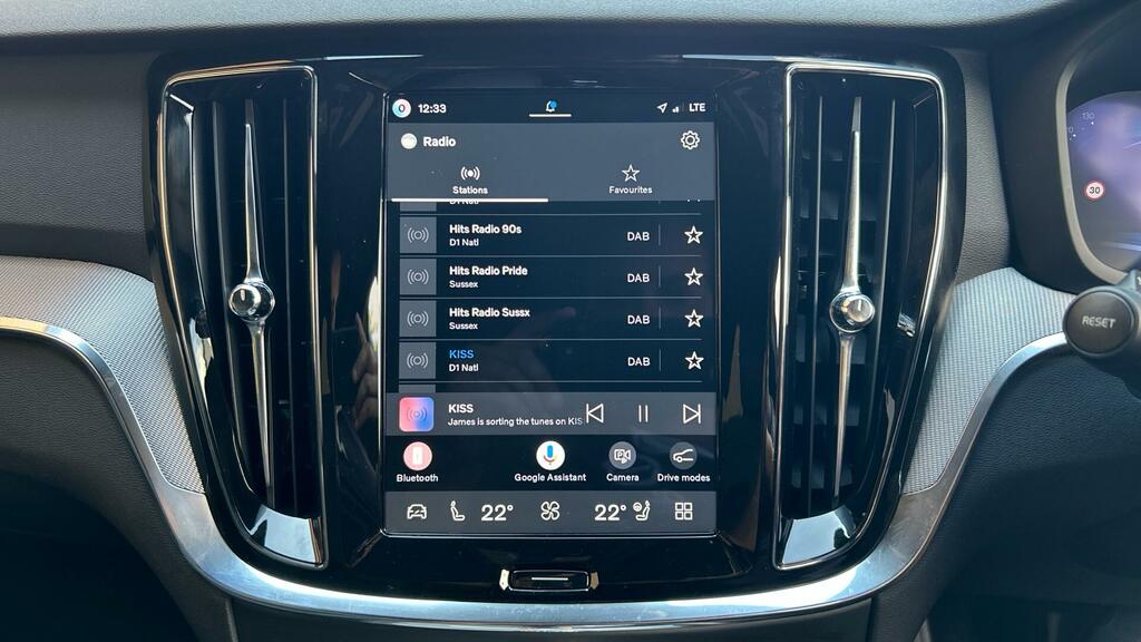 Volvo V60 2.0 T8 455 Phev Ultra Dark Awd Black #34