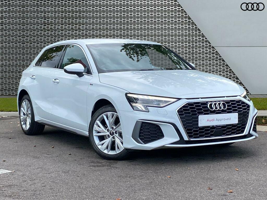 Audi A3 S Line 40 Tfsi E 204 Ps S Tronic White
