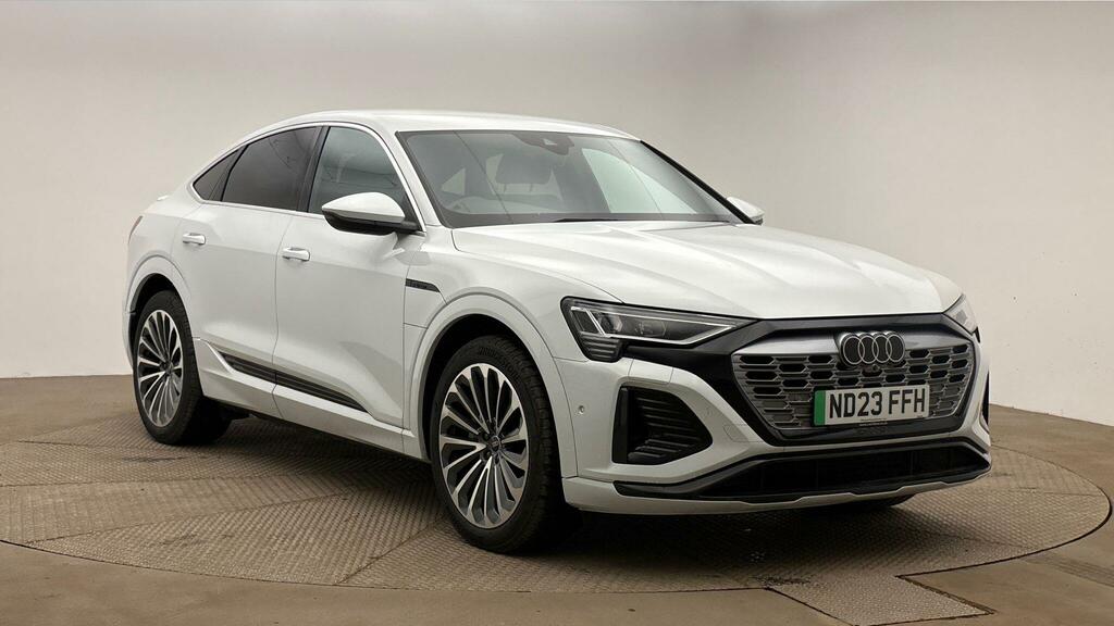 Audi Q8 e tron 55 S Line Sportback Quattro 114K White