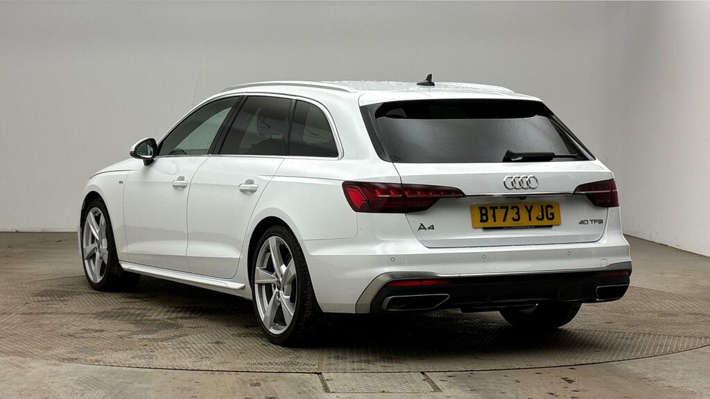 Audi A4 Avant Avant S Line 40 Tfsi 204 Ps S Tronic White #2