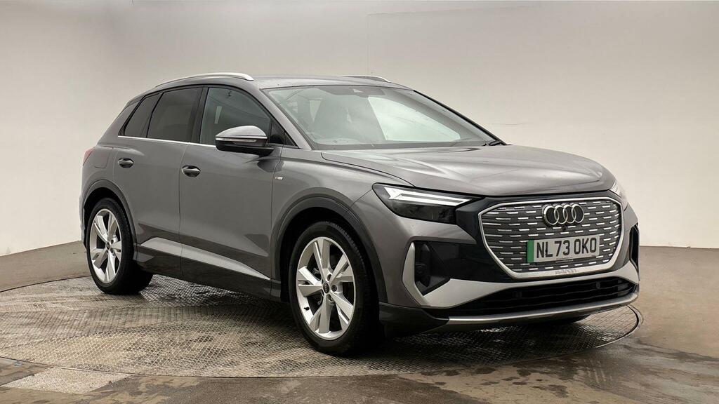 Audi Q4 E Tron 40 S Line Suv 82Kwh 204 Ps Grey