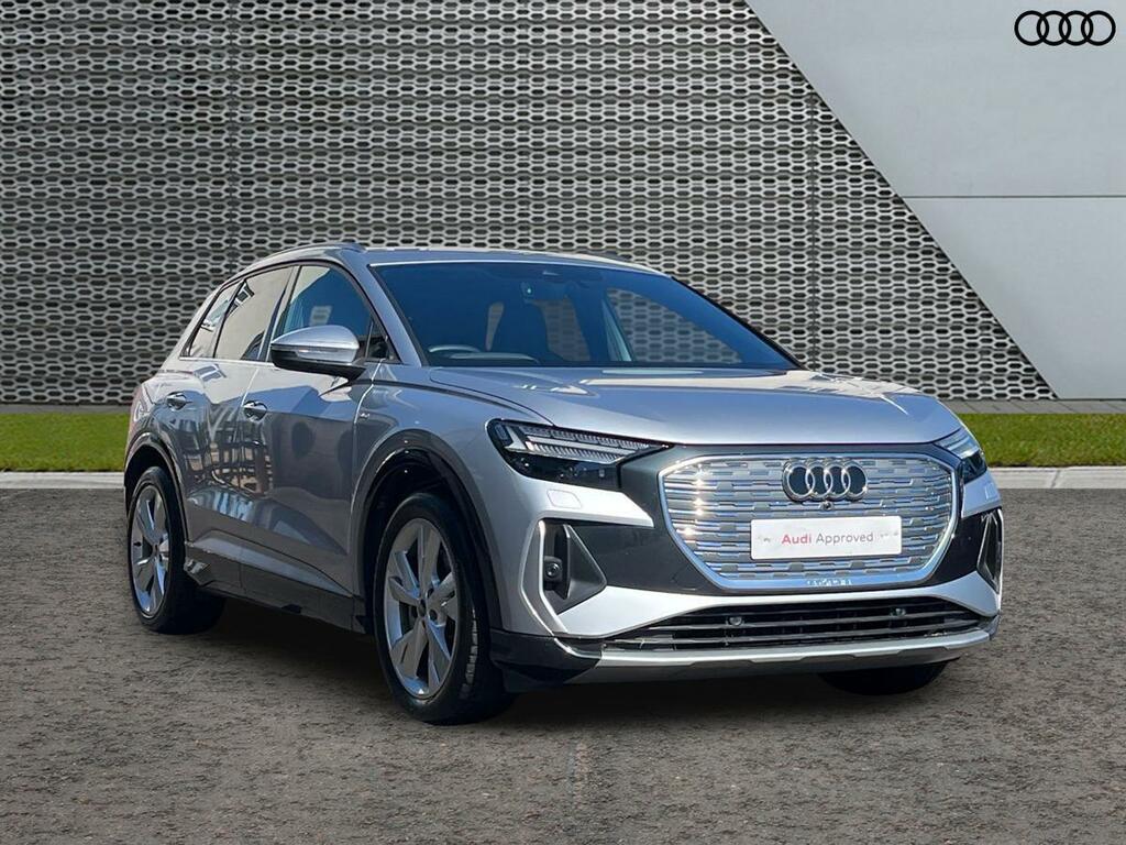Audi Q4 E Tron 45 S Line 82Kwh Silver
