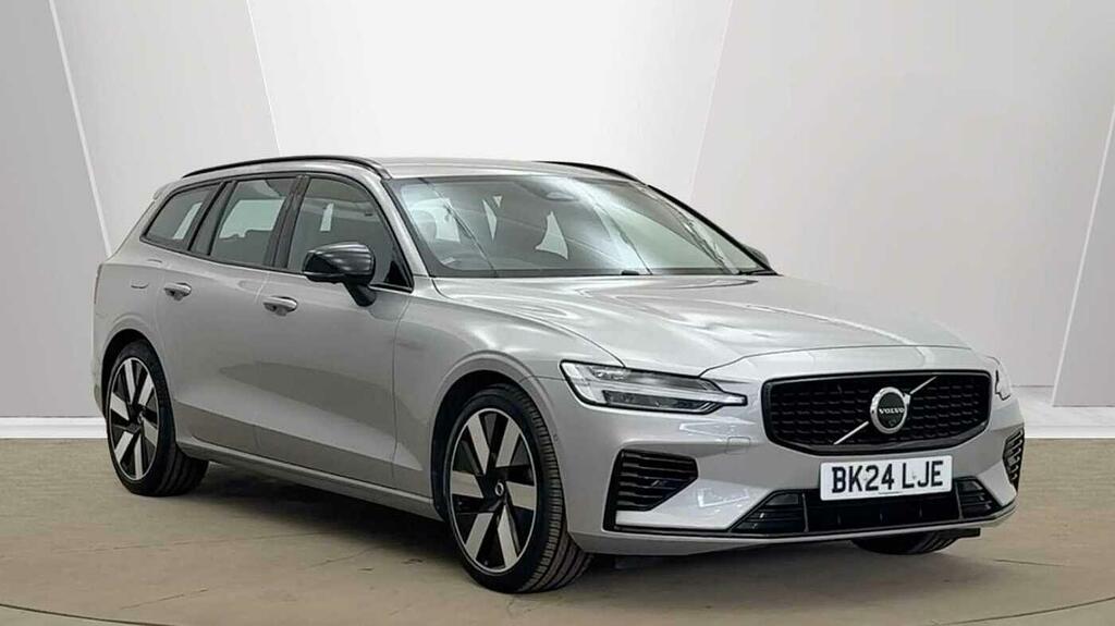 Volvo V60 Recharge Plus T6 Awd Plug-in Hybrid Silver