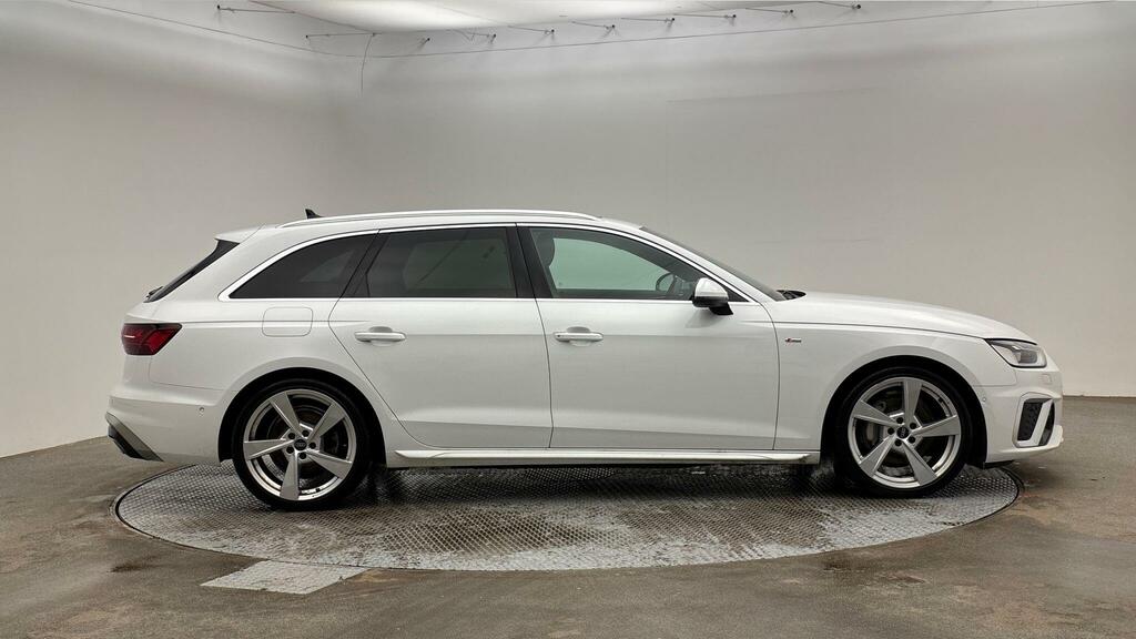 Audi A4 Avant Avant S Line 40 Tfsi 204 Ps S Tronic White #3