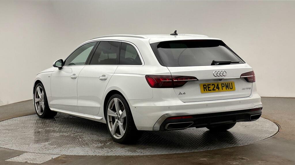 Audi A4 Avant Avant S Line 40 Tfsi 204 Ps S Tronic White #2