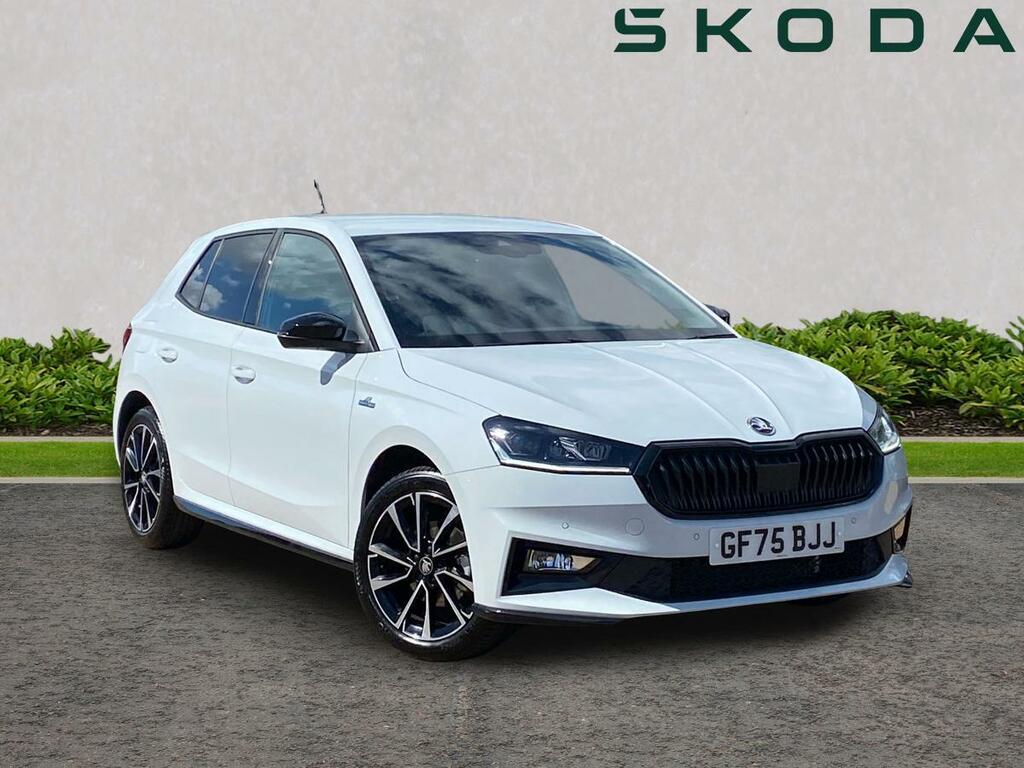 Skoda Fabia 1.0 Tsi Monte Carlo Edition Hatchback D White