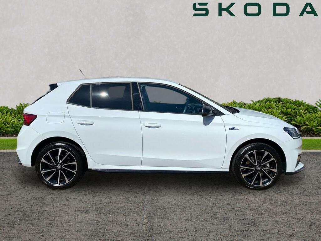 Skoda Fabia 1.0 Tsi Monte Carlo Edition Hatchback D White #5