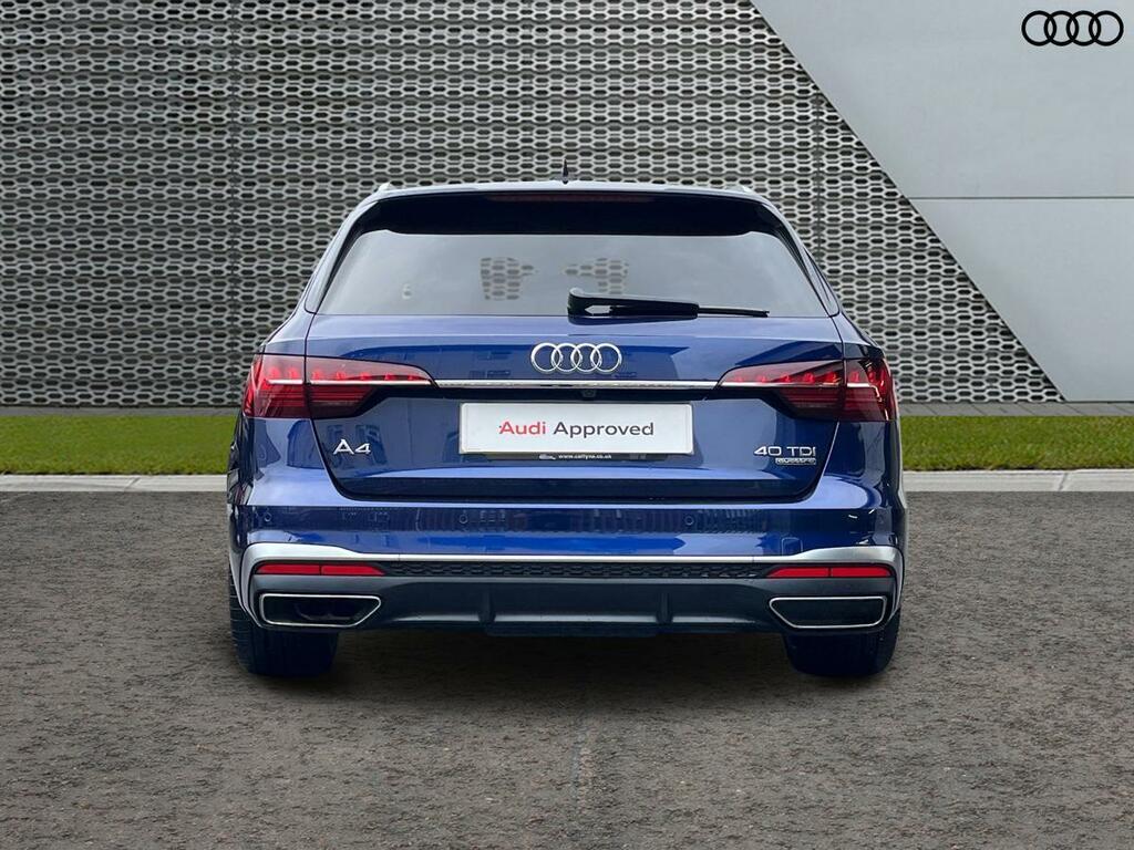 Audi A4 2.0 Tdi 40 S Line S Tronic Quattro Euro 6 Ss Blue #4