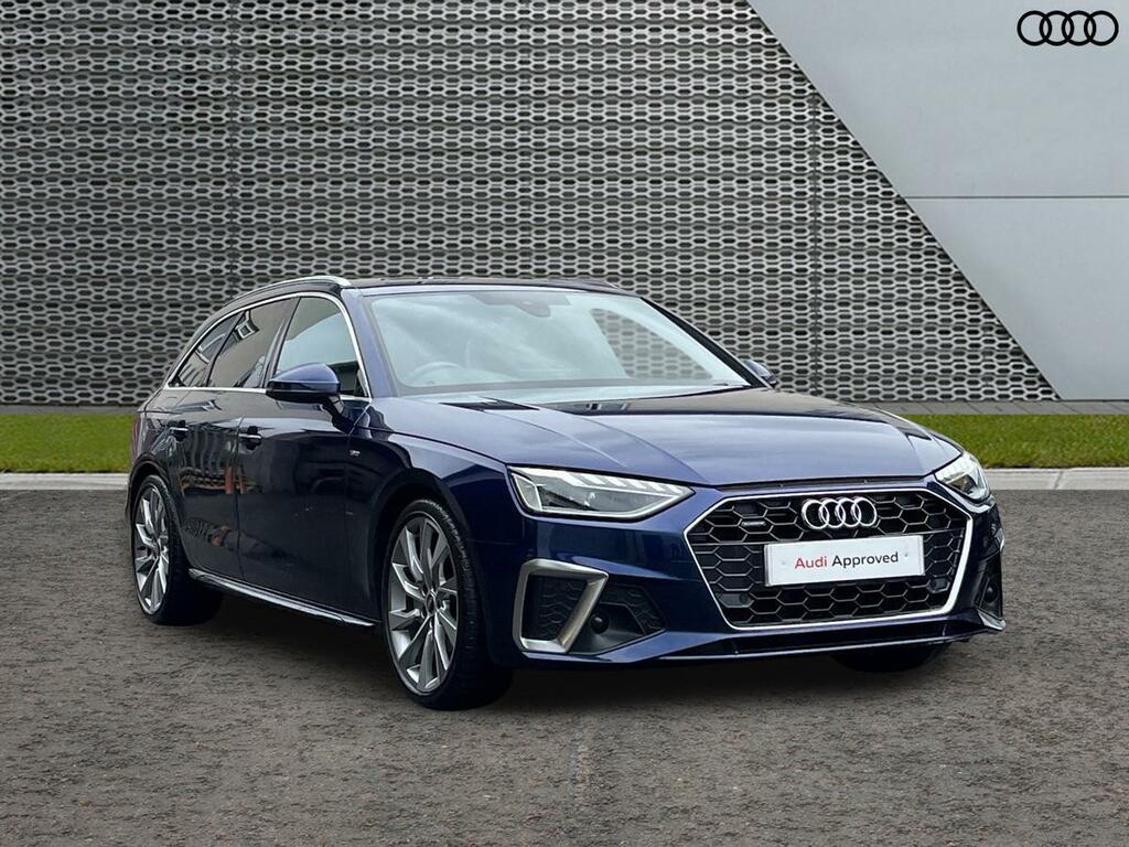 Audi A4 2.0 Tdi 40 S Line S Tronic Quattro Euro 6 Ss Blue