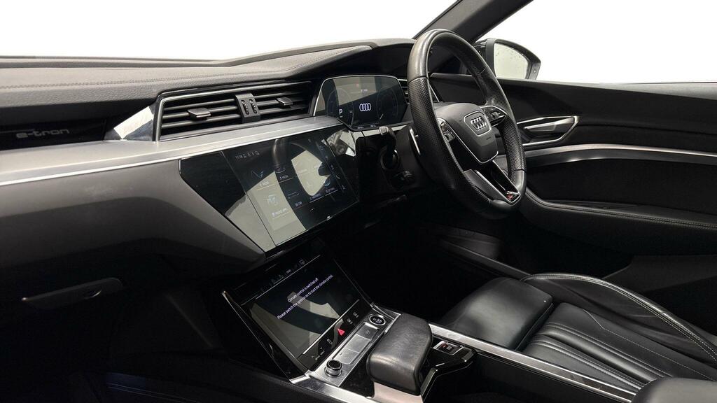 Audi E-tron 55 S Line Sportback Quattro 95Kwh 11Kw C SW23CXZ Black #6