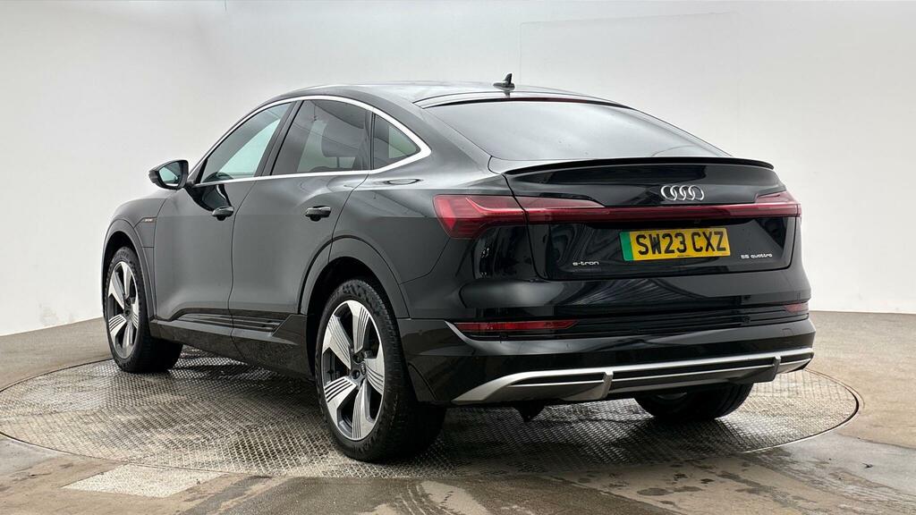 Audi E-tron 55 S Line Sportback Quattro 95Kwh 11Kw C SW23CXZ Black #3