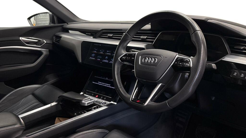 Audi E-tron 55 S Line Sportback Quattro 95Kwh 11Kw C SW23CXZ Black #5