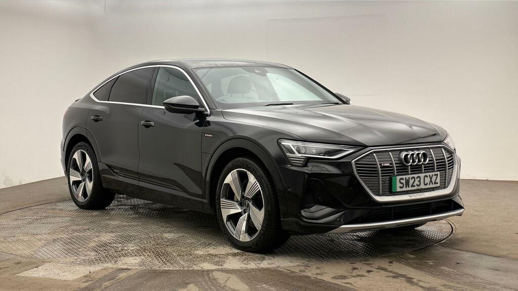 Audi E-tron 55 S Line Sportback Quattro 95Kwh 11Kw C Black