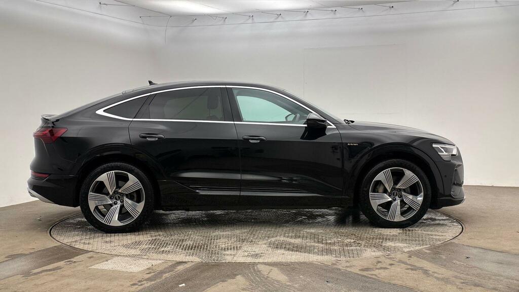 Audi E-tron 55 S Line Sportback Quattro 95Kwh 11Kw C SW23CXZ Black #2