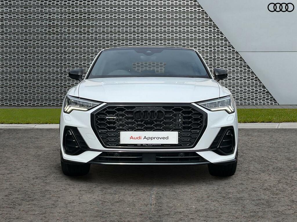 Audi Q3 2.0 Tfsi 40 Black Edition Sportback S Tronic Quatt White #3
