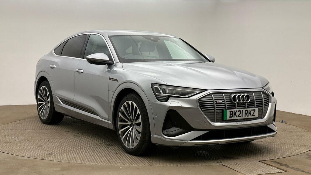 Audi E-tron 55 S Line Sportback Quattro 95Kwh Silver