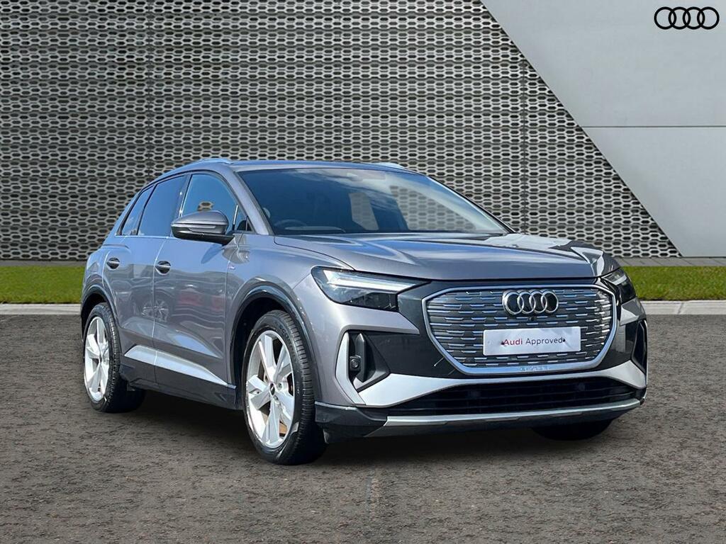 Audi Q4 E Tron 40 S Line 82Kwh Grey