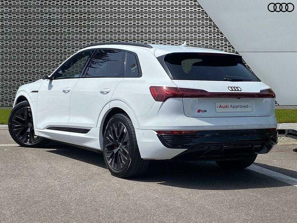 Audi Q8 e tron Launch Edition 55 E-tron Quattro 30000 Kw White #2