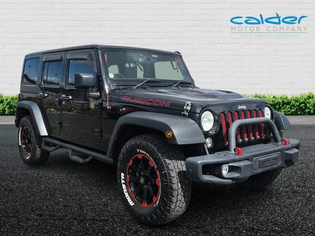 Jeep Wrangler Rubicon Unlimited Black #3