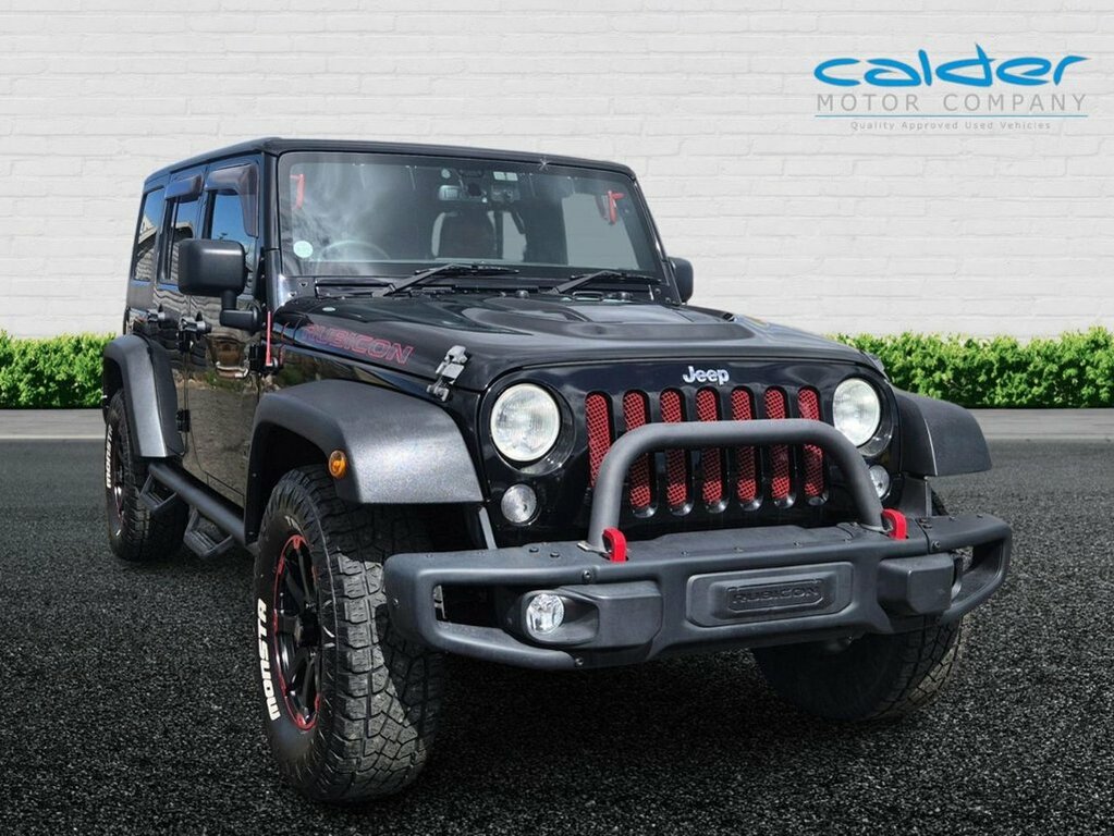 Jeep Wrangler Rubicon Unlimited Black #5