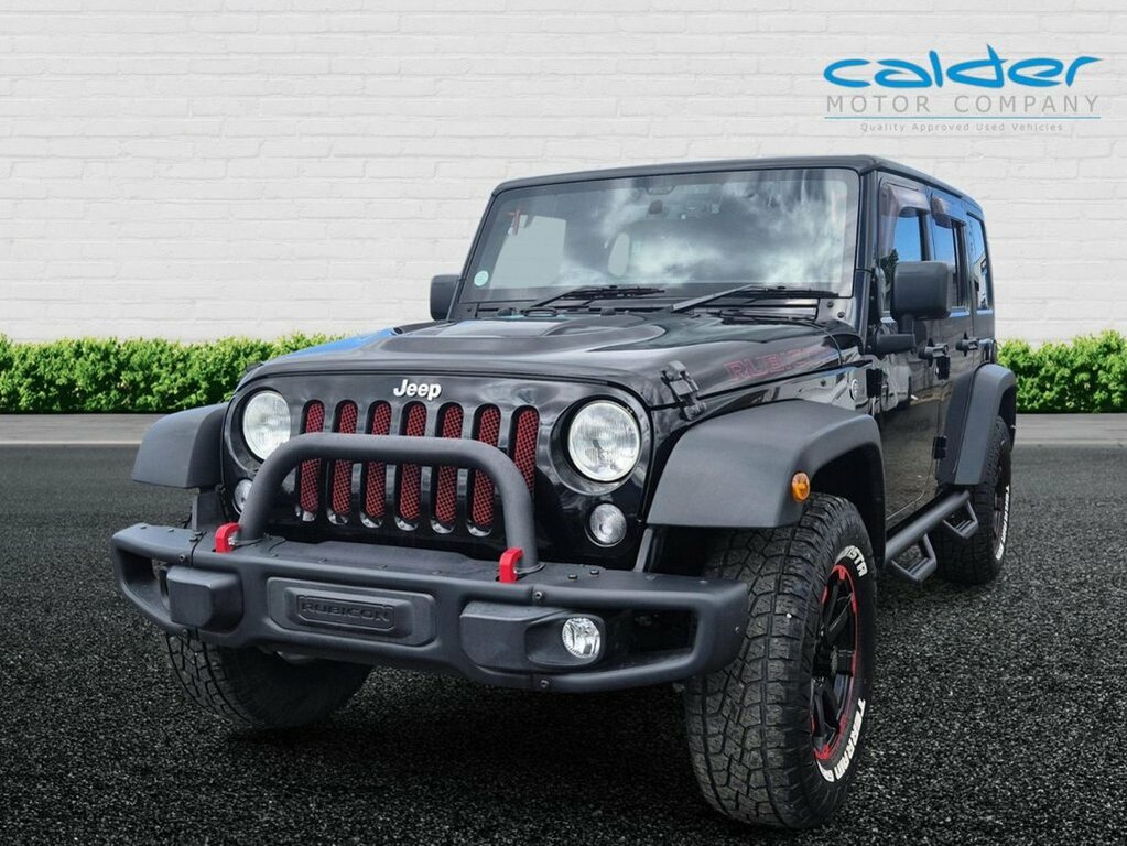 Jeep Wrangler Rubicon Unlimited Black #6