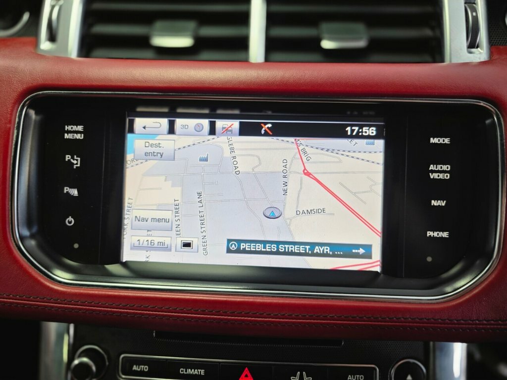 Land Rover Range Rover Sport 3.0 Sdv6 Hse Commandshift Sat Nav Ca Red #29