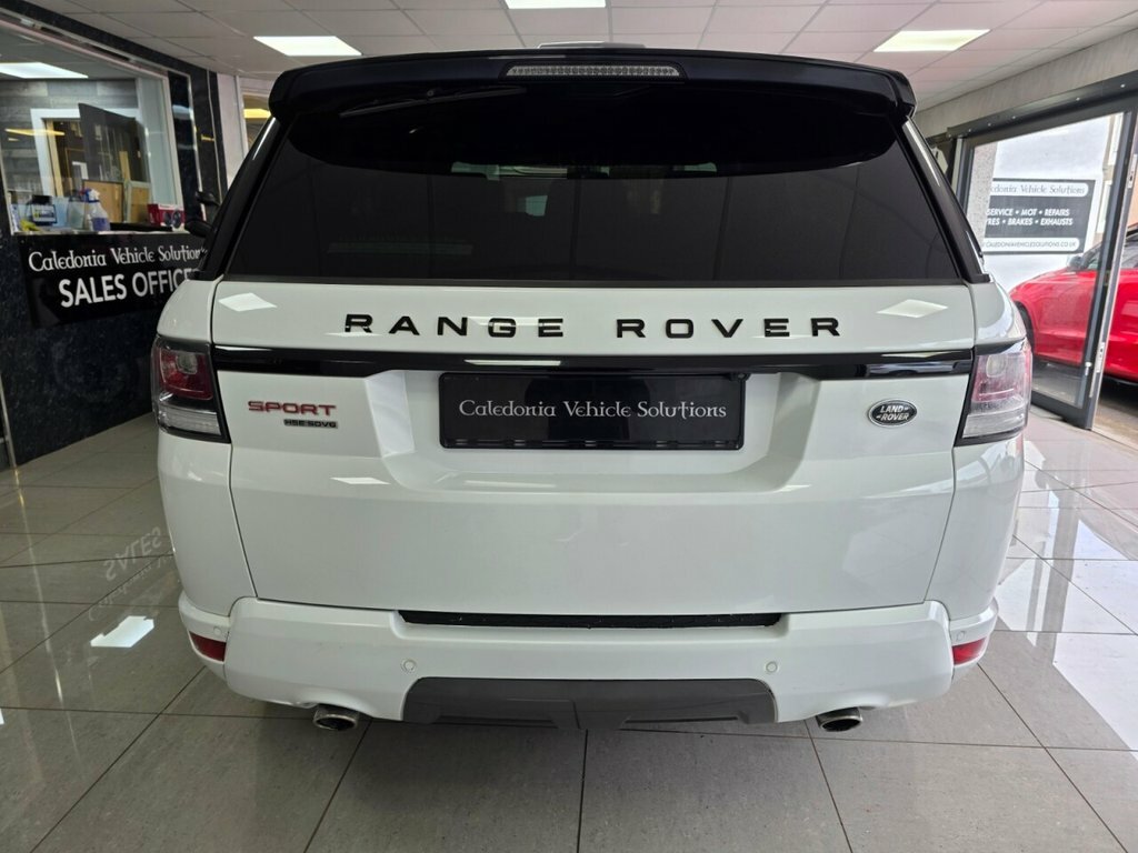 Land Rover Range Rover Sport 3.0 Sdv6 Hse Commandshift Sat Nav Ca Red #18