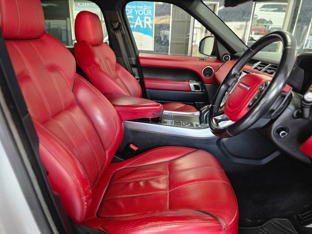Land Rover Range Rover Sport 3.0 Sdv6 Hse Commandshift Sat Nav Ca Red #2