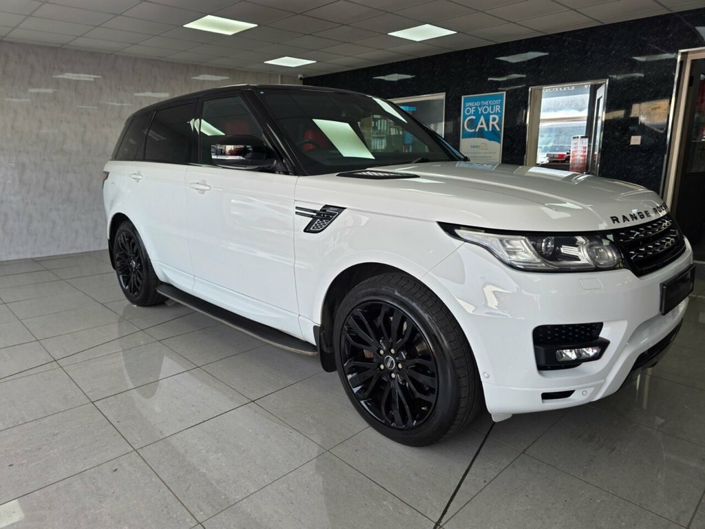 Land Rover Range Rover Sport 3.0 Sdv6 Hse Commandshift Sat Nav Ca Red #64