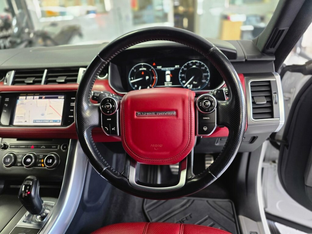 Land Rover Range Rover Sport 3.0 Sdv6 Hse Commandshift Sat Nav Ca Red #3