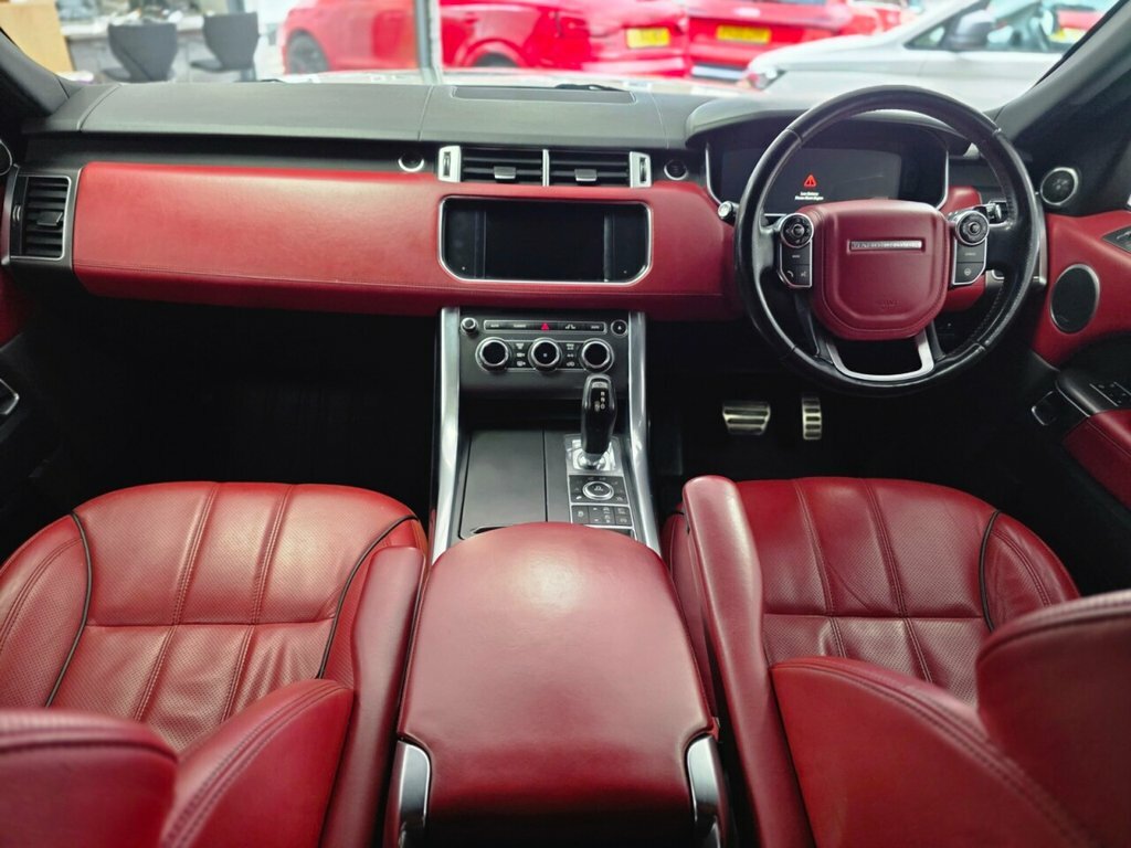 Land Rover Range Rover Sport 3.0 Sdv6 Hse Commandshift Sat Nav Ca Red #8