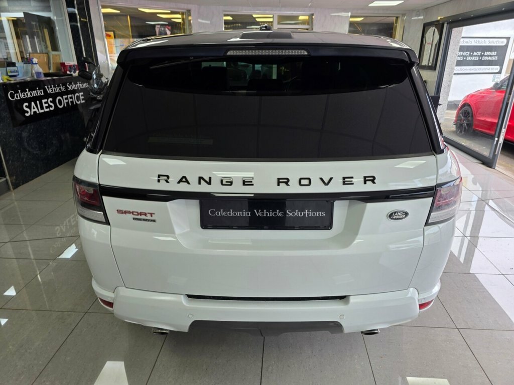 Land Rover Range Rover Sport 3.0 Sdv6 Hse Commandshift Sat Nav Ca Red #17