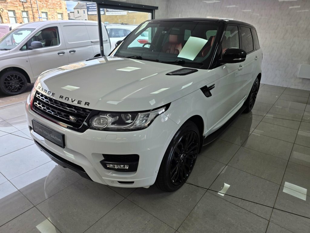 Land Rover Range Rover Sport 3.0 Sdv6 Hse Commandshift Sat Nav Ca Red #58