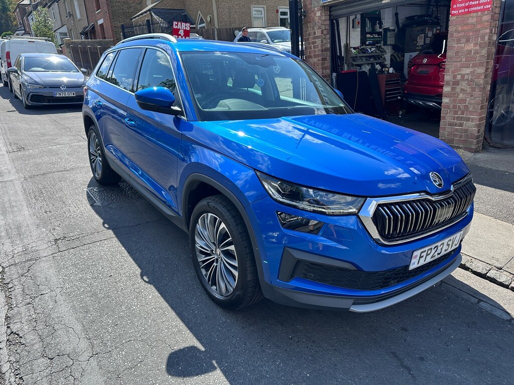 Skoda Kodiaq 1.5 Tsi Act Se L Executive Dsg Euro 6 7 Seat Blue