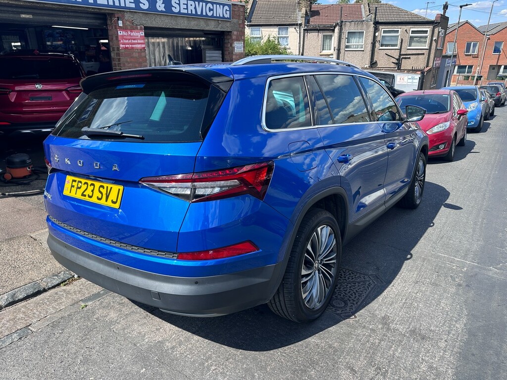 Skoda Kodiaq 1.5 Tsi Act Se L Executive Dsg Euro 6 7 Seat Blue #3