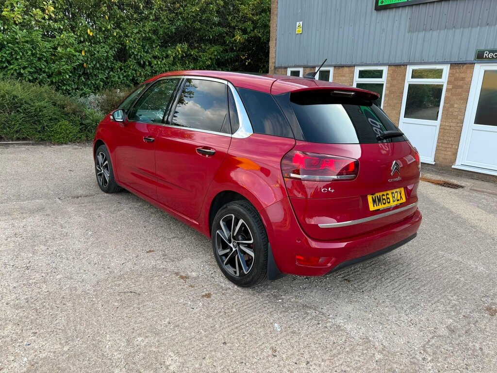 Citroen C4 Picasso 1.6 Bluehdi Flair Eat6 Euro 6 Ss MM66BZX Red #5
