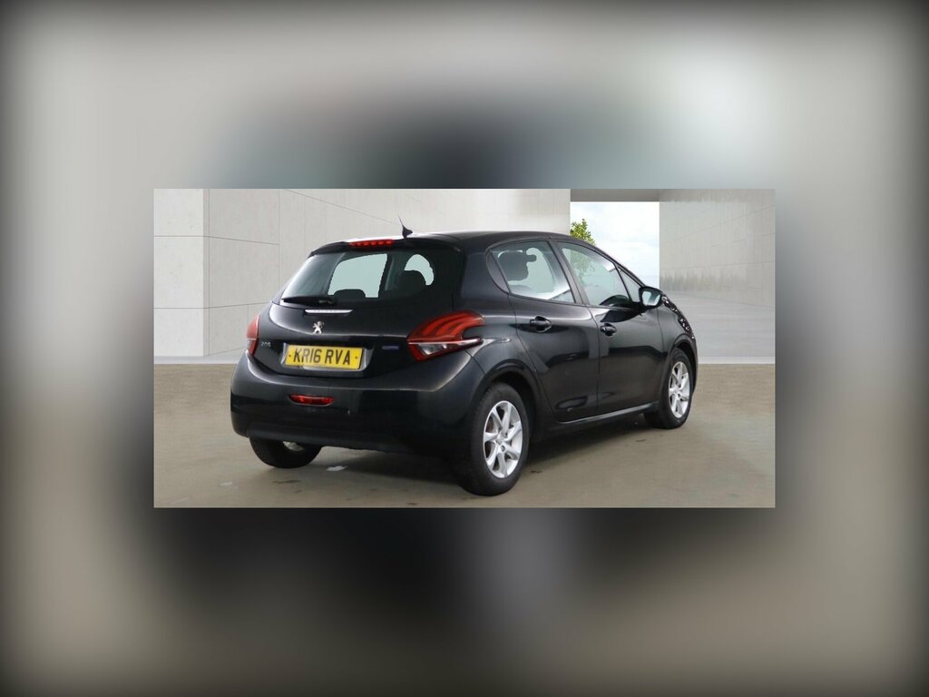 Peugeot 208 1.6 Bluehdi Active Euro 6 Black #4