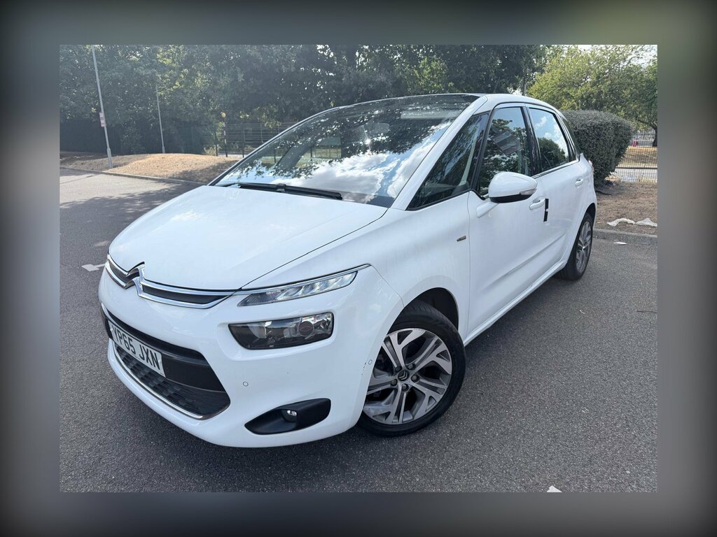 Citroen C4 Picasso 1.6 Bluehdi Exclusive Euro 6 Ss White #2
