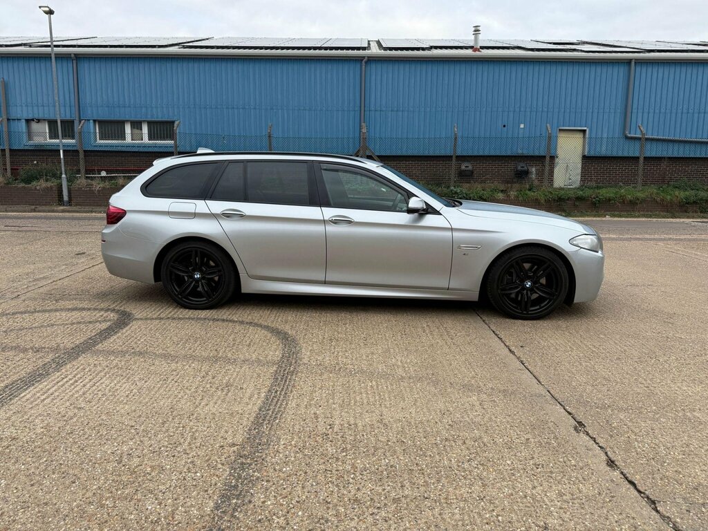 BMW 5 Series 2.0 525D M Sport Touring Euro 6 Ss Silver #4