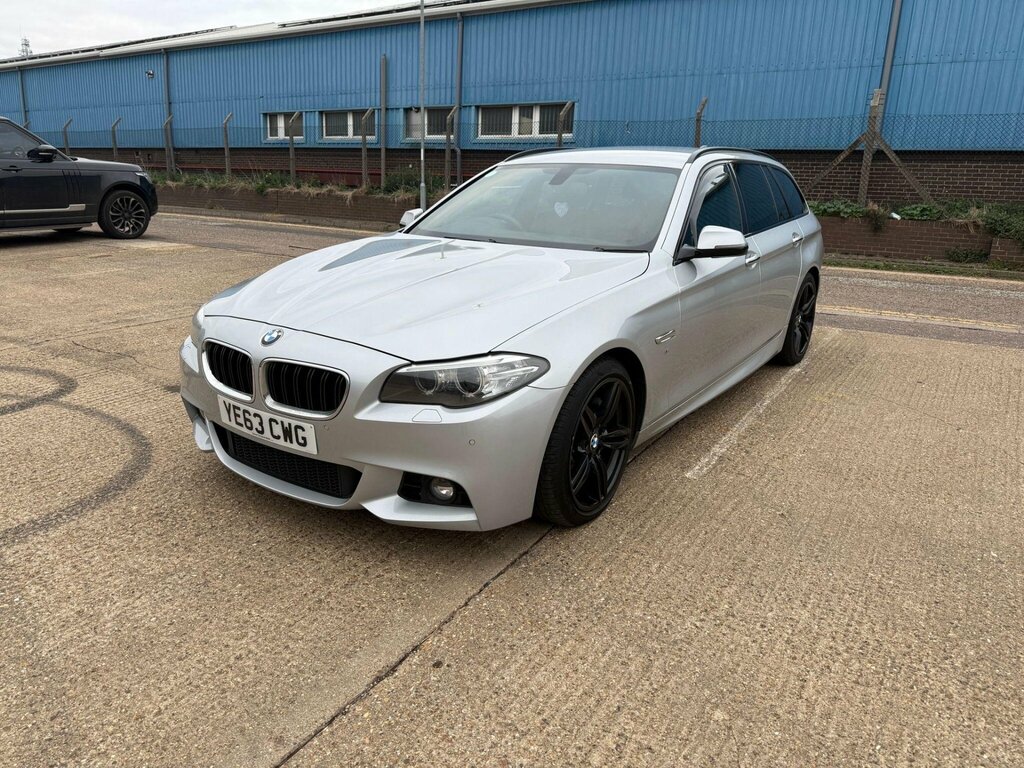 BMW 5 Series 2.0 525D M Sport Touring Euro 6 Ss Silver #2
