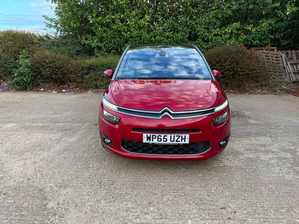 Citroen Grand C4 Picasso 1.6 Bluehdi Exclusive Eat6 Euro 6 Ss Red #5