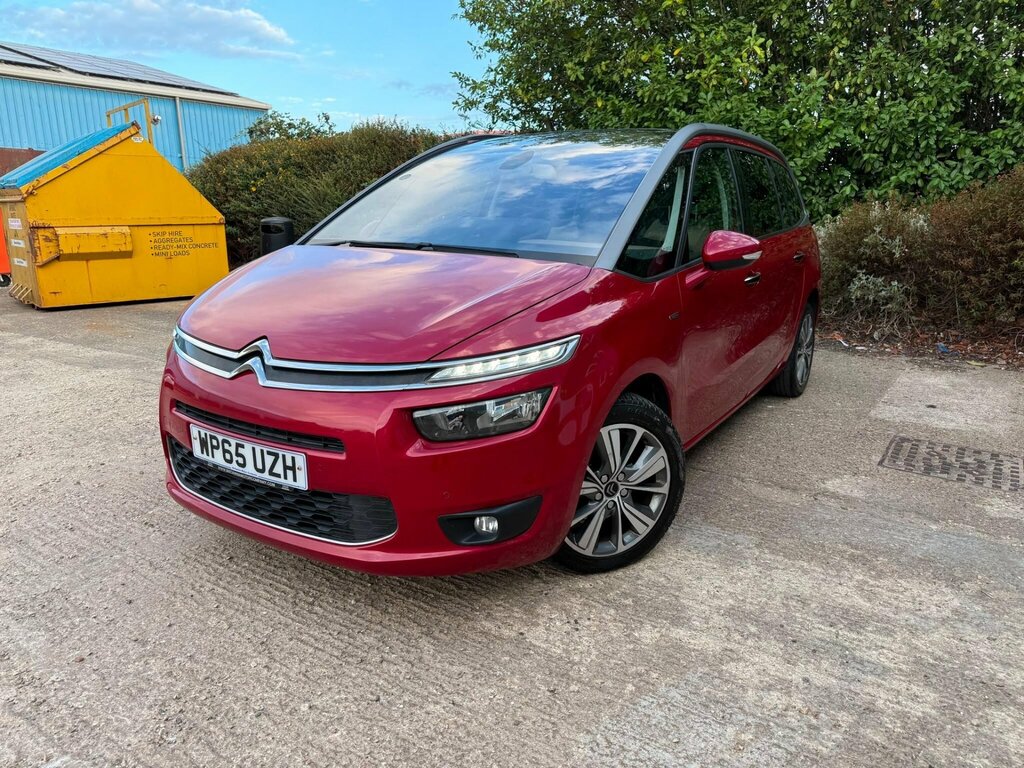 Citroen Grand C4 Picasso 1.6 Bluehdi Exclusive Eat6 Euro 6 Ss Red #6