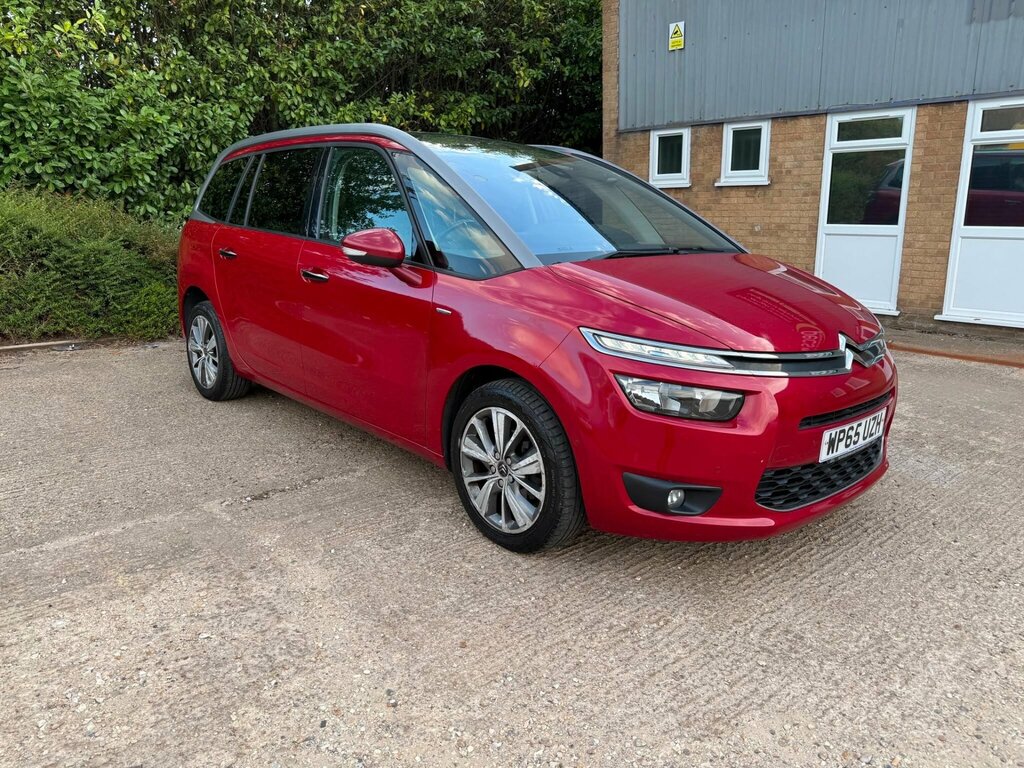 Citroen Grand C4 Picasso 1.6 Bluehdi Exclusive Eat6 Euro 6 Ss Red #3