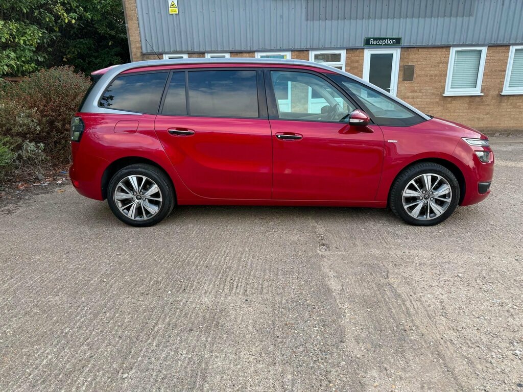 Citroen Grand C4 Picasso 1.6 Bluehdi Exclusive Eat6 Euro 6 Ss Red #2