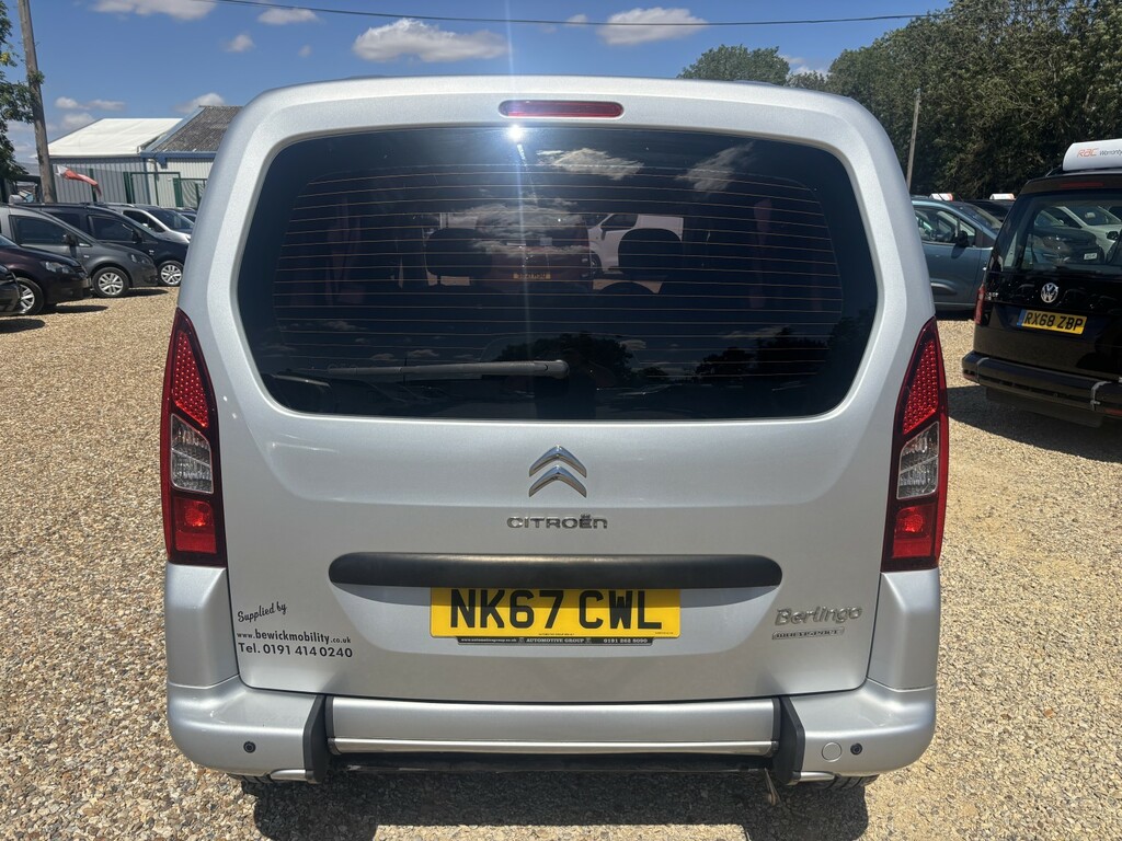Citroen Berlingo Wheelchair Accessible Vehicle Wav Wheelchair Silver #4