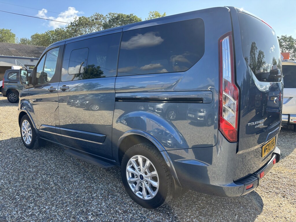 Ford Tourneo Custom Drive Transfer Wav Wheelchair Accessible Blue #4