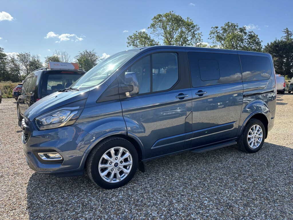 Ford Tourneo Custom Drive Transfer Wav Wheelchair Accessible Blue #5