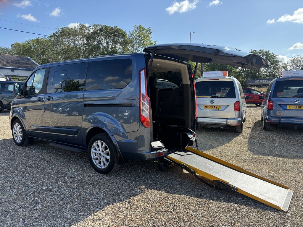 Ford Tourneo Custom Drive Transfer Wav Wheelchair Accessible Blue #6