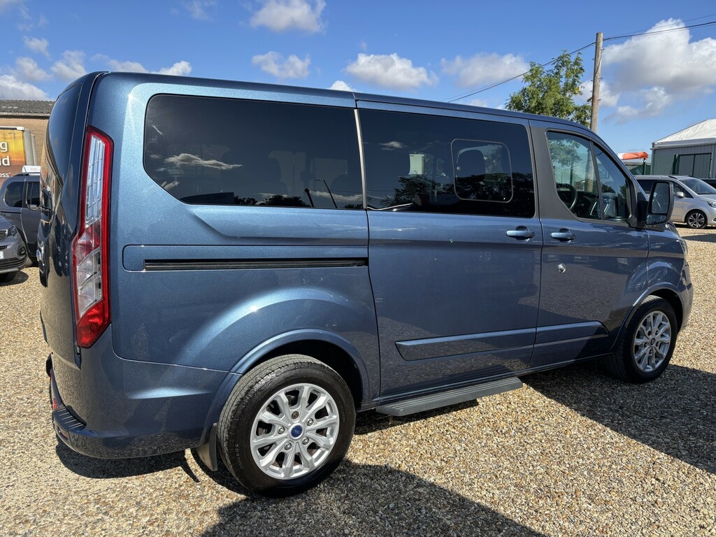 Ford Tourneo Custom Drive Transfer Wav Wheelchair Accessible Blue #2