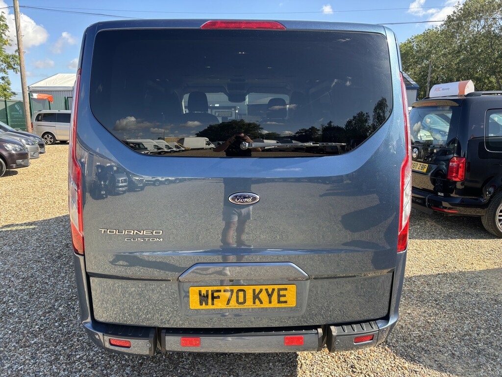 Ford Tourneo Custom Drive Transfer Wav Wheelchair Accessible Blue #3
